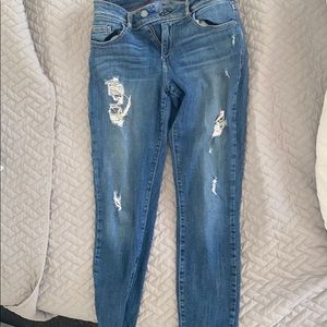 Fran denim stretchy athletic skinny jeans